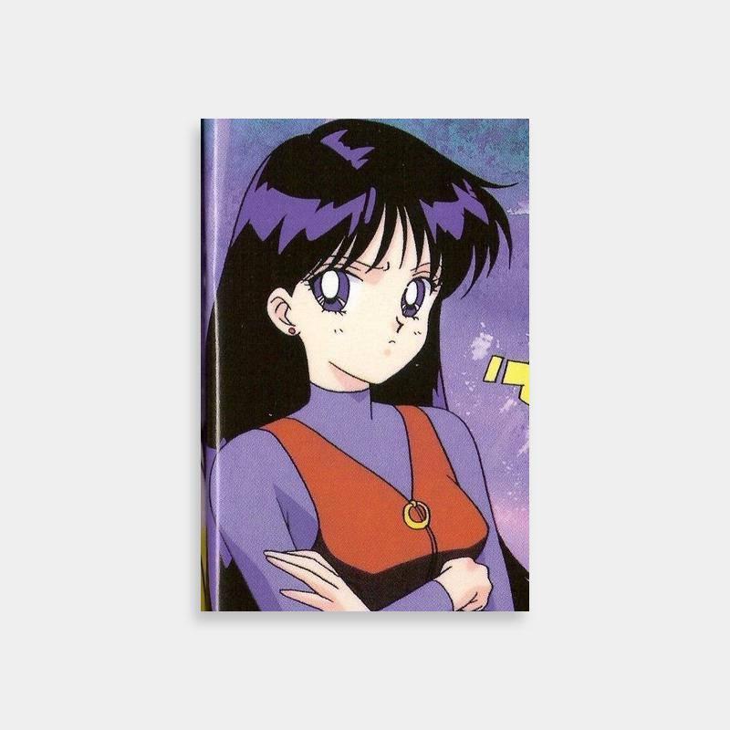 Rei Hino Sailor Moon Wall Art - Confident Pose with Crossed Arms