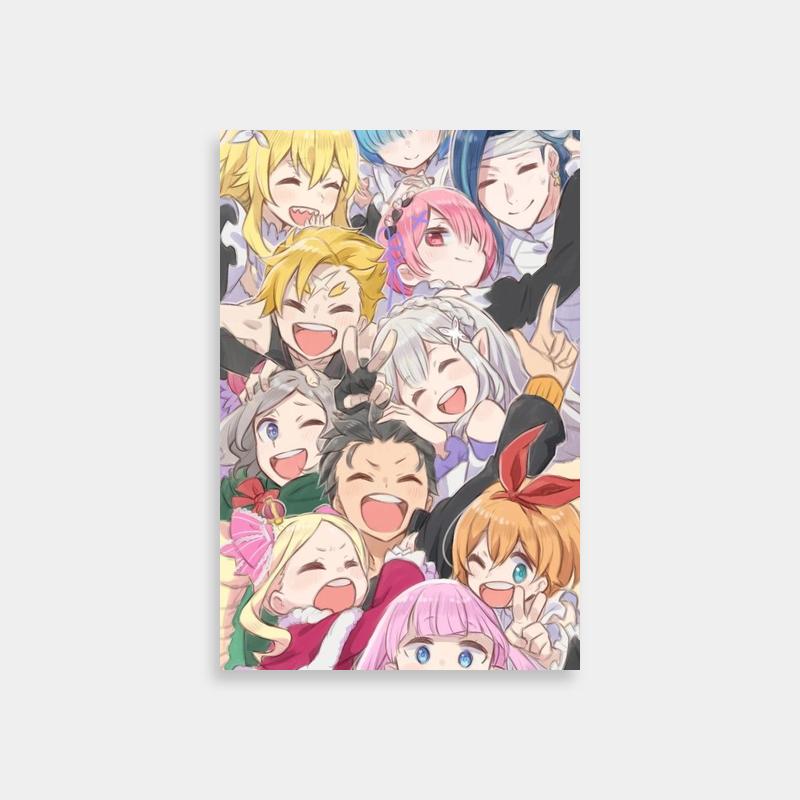 Ram Poster - Re:Zero Group Anime Art
