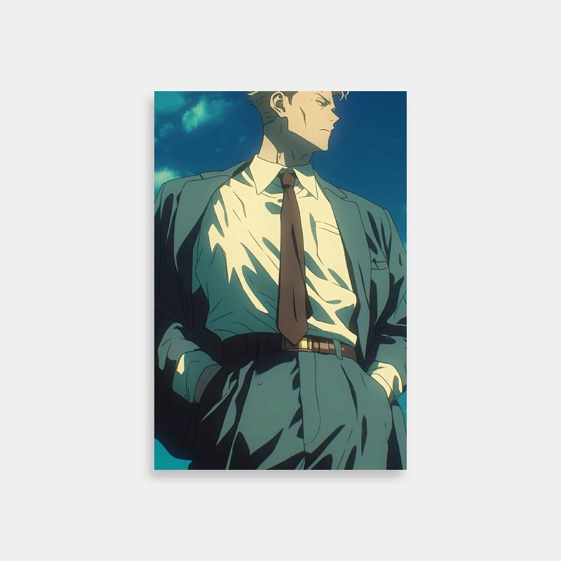 Kento Nanami Jujutsu Kaisen Wall Art - Suit & Tie Character Pose
